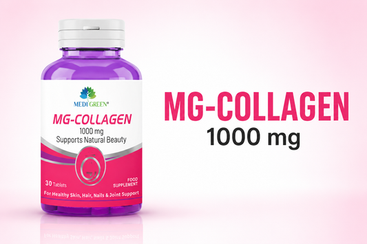 MediGreen MG Collagen 1000mg – Daily Collagen Support for Beauty & Wellness