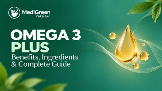 Omega 3 Plus Syrup for kids and adults by MediGreen