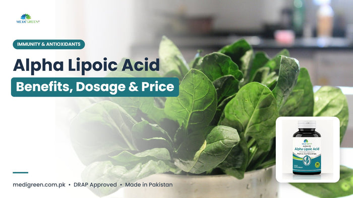 Alpha lipoic acid benefits and dosage - ALPHACID 300 by MediGreen