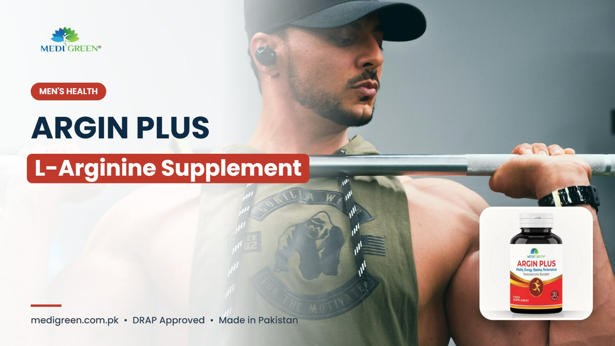 ARGIN PLUS L-arginine supplement in Pakistan
