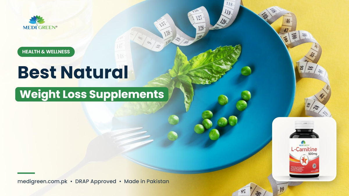 Best natural weight loss supplements in Pakistan - MediGreen L-Carnitine