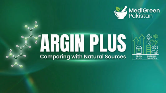 Comparing ARGIN PLUS by Medi Green® with Natural Sources: What Works Best in Pakistan?