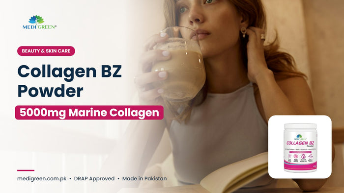 Collagen BZ powder 5000mg marine collagen in Pakistan - MediGreen