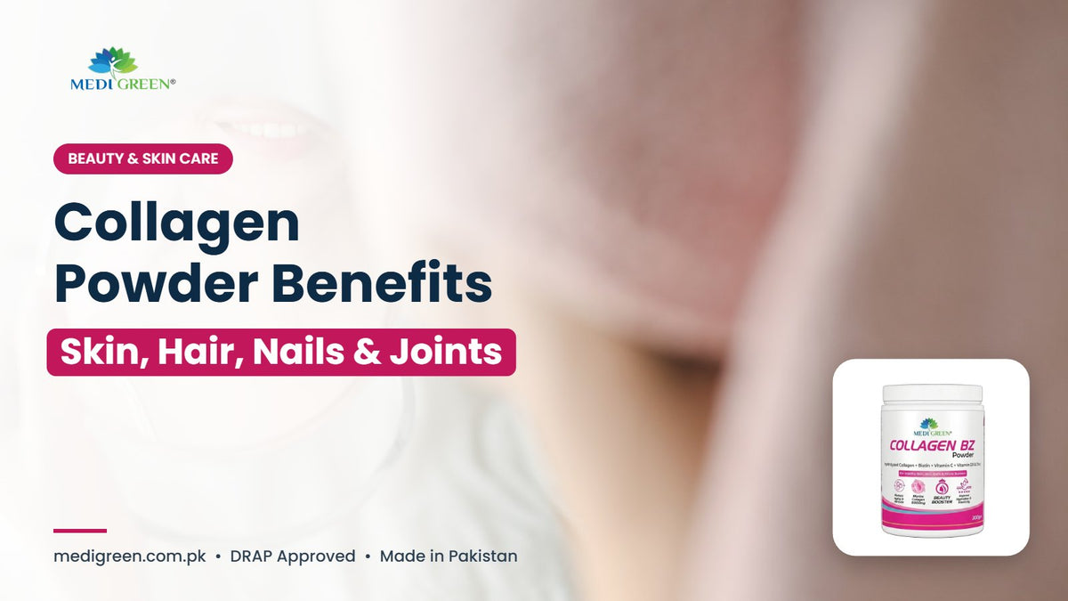 Collagen powder benefits for skin, hair, nails and joints - Collagen BZ