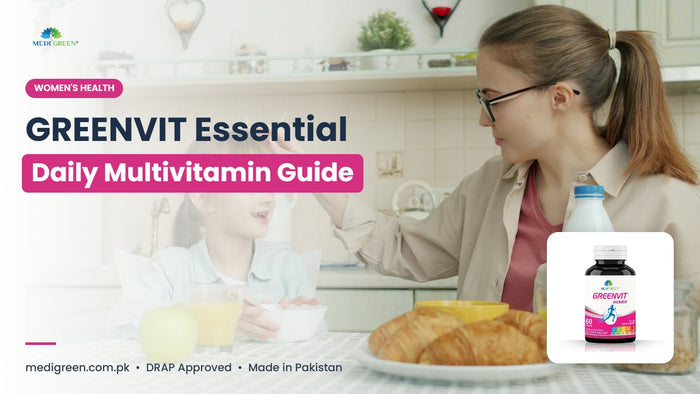 Greenvit Essential daily multivitamin guide - MediGreen