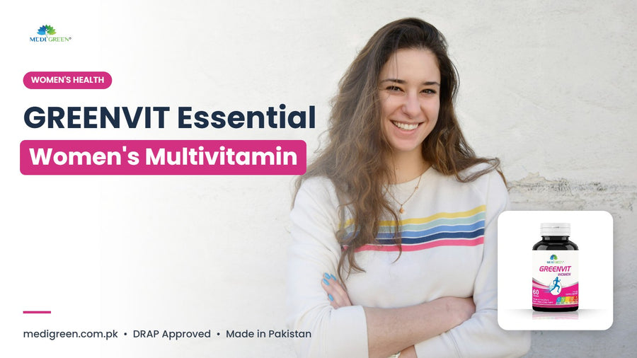 Greenvit Essential women's multivitamin - MediGreen