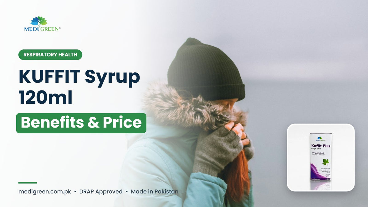 KUFFIT syrup 120ml benefits and price in Pakistan