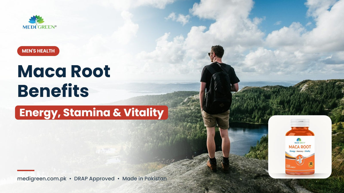 Maca root benefits for energy, stamina and vitality - MediGreen Maca Root
