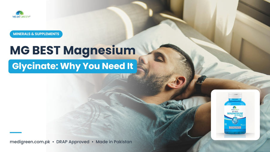 MG BEST magnesium glycinate - MediGreen