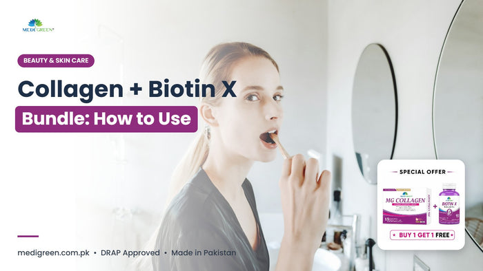 MG Collagen and Biotin X bundle offer - MediGreen