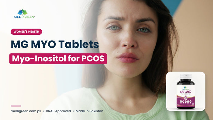 MG MYO myo-inositol tablets for PCOS in Pakistan