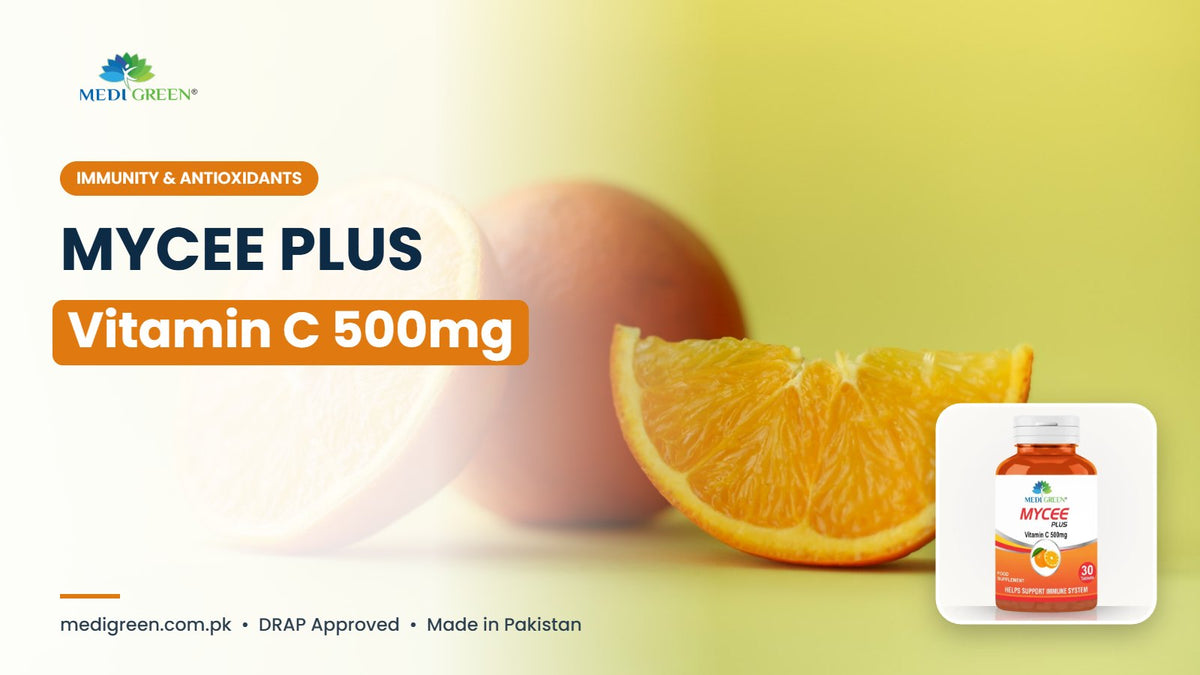 MYCEE PLUS vitamin C 500mg in Pakistan