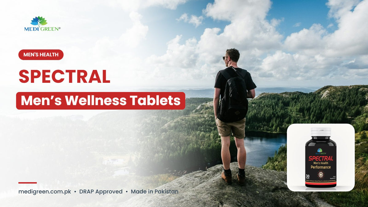 SPECTRAL men's wellness tablets - MediGreen Pakistan