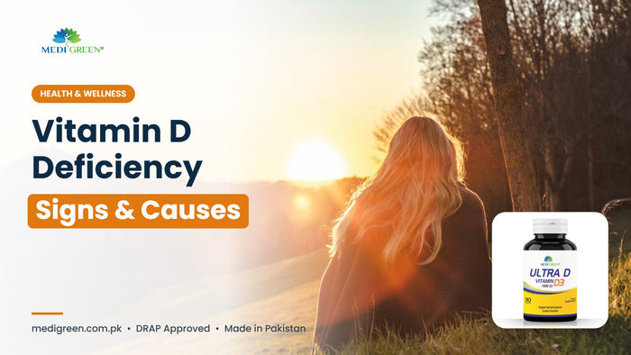 Vitamin D deficiency in Pakistan - signs and causes - MG Ultra D3