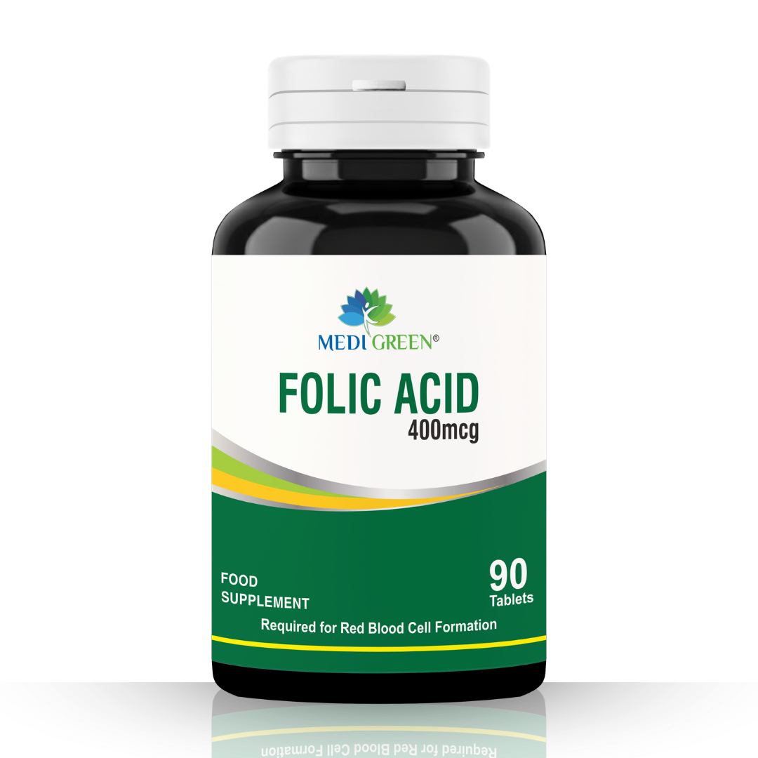 Folic Acid 400mcg MEDIGREEN