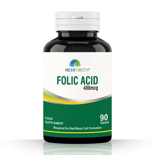 Folic Acid 400mcg MEDIGREEN