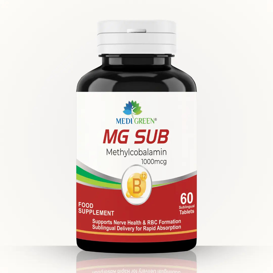 MG SUB - Methylcobalamin Sublingual Tablets MediGreen