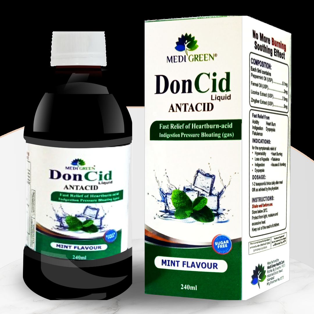 DONCID Liquid Antacid for Acidity Relief
