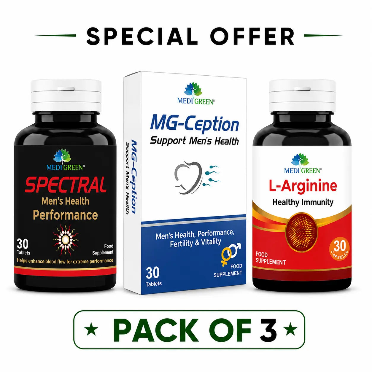 Maximum Men's Potential Bundle MediGreen