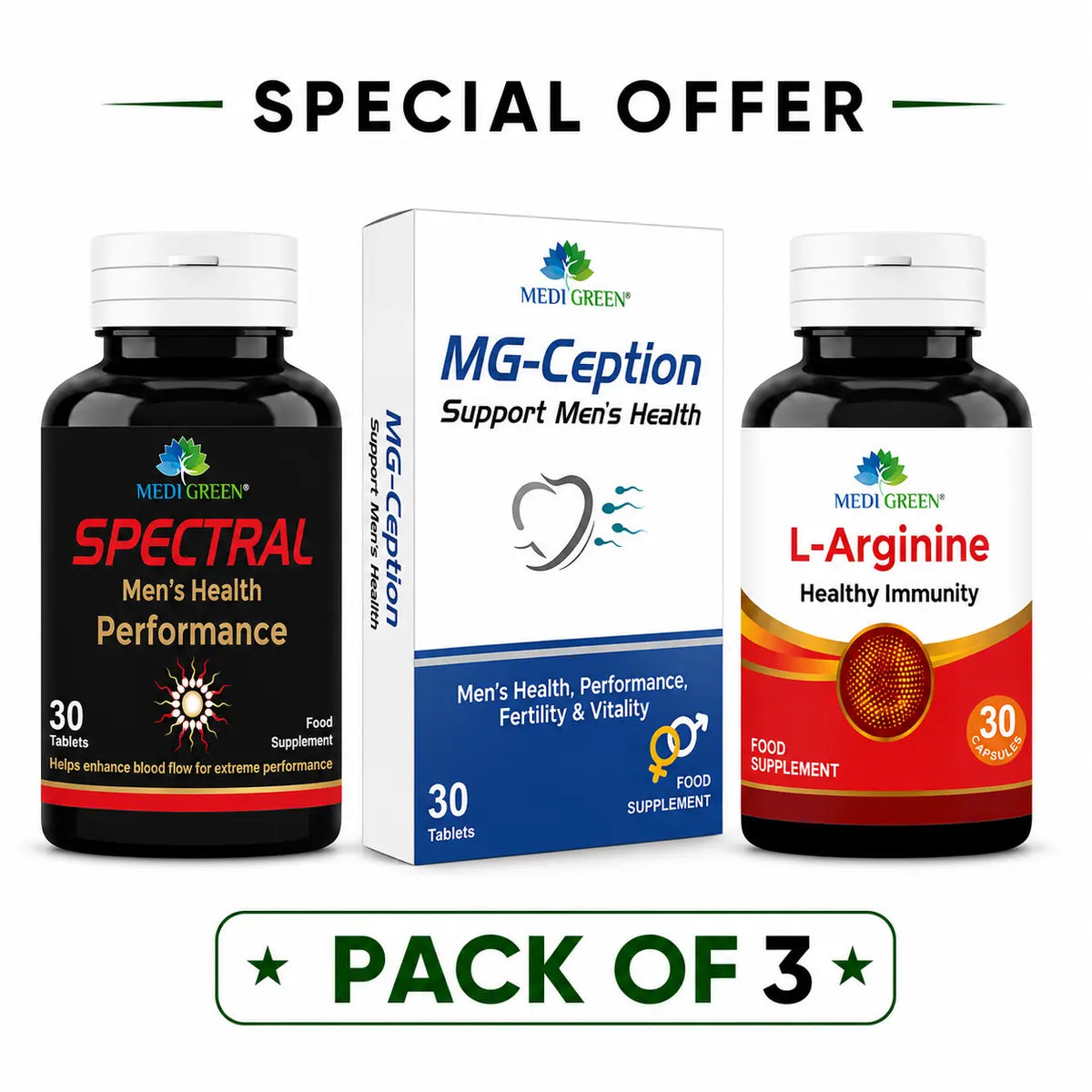 Maximum Men's Potential Bundle MediGreen