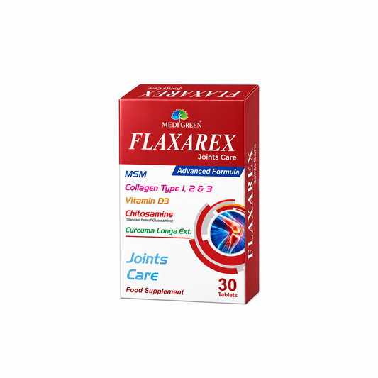 FLAXAREX Joints Care – Glucosamine with Collagen Tablets
