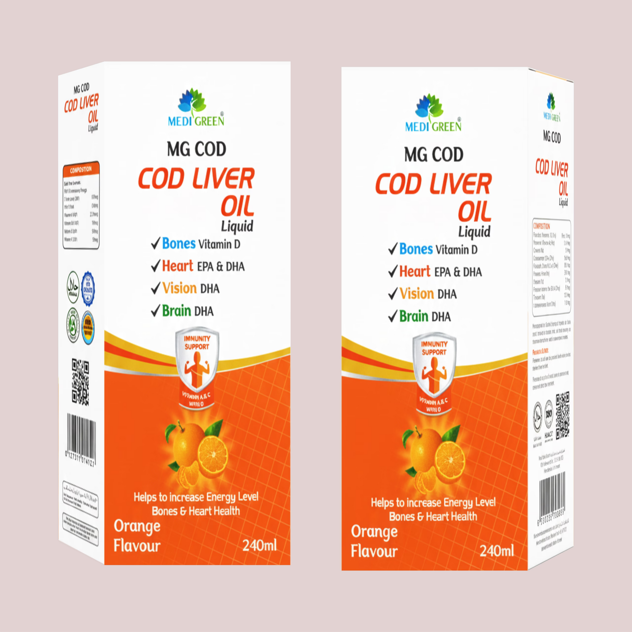 COD LIVER OIL - Orange