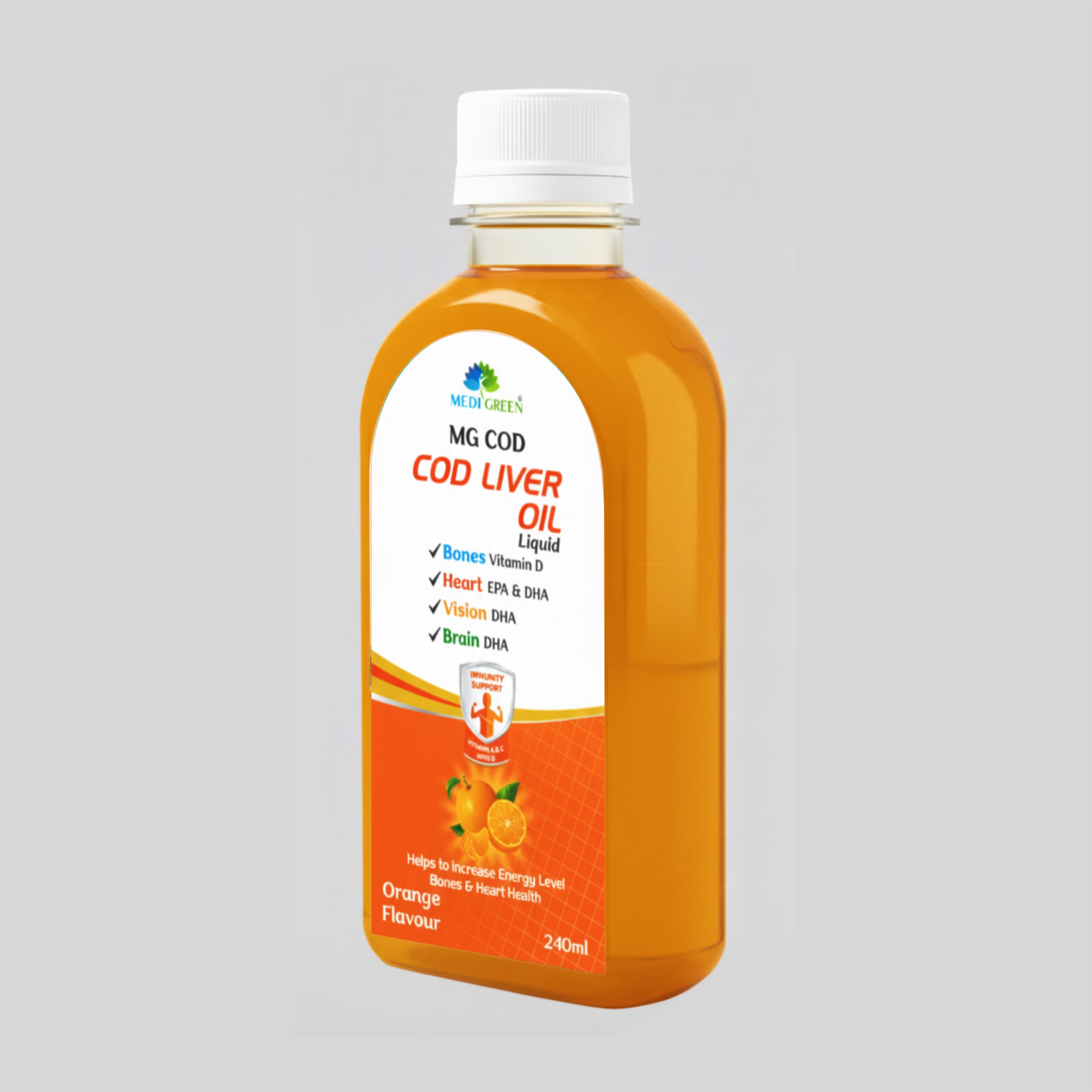 COD LIVER OIL - Orange