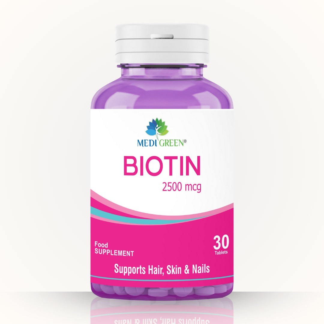 Biotin 2500 mcg MediGreen