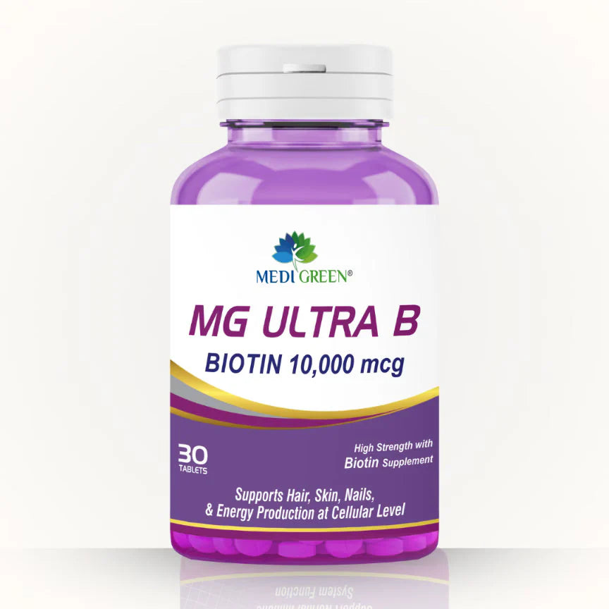 MG ULTRA B- BIOTIN 10000 mcg MEDIGREEN