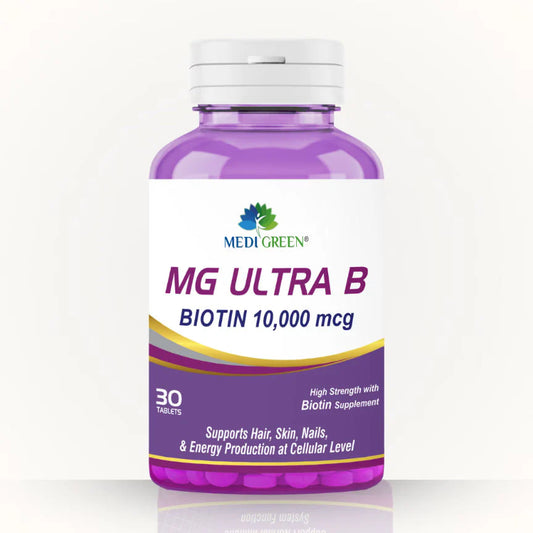MG ULTRA B- BIOTIN 10000 mcg MEDIGREEN